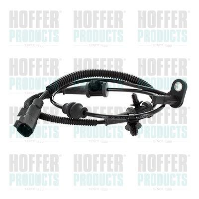 Sensor, wheel speed HOFFER 8290890