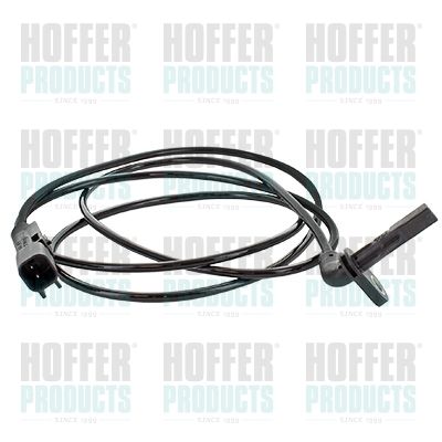 Sensor, wheel speed HOFFER 8290893