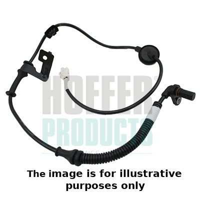 Sensor, wheel speed HOFFER 8290926E
