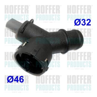 HOFFER 93248 Coolant Flange