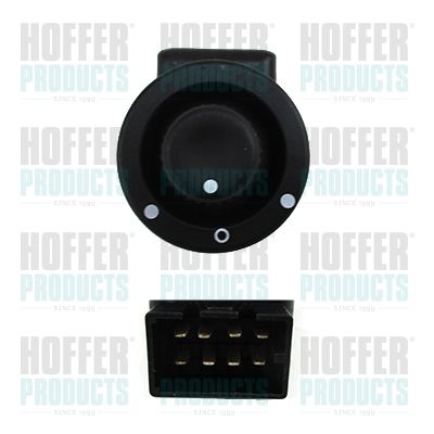 Switch, exterior rearview mirror adjustment HOFFER H206054