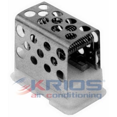 HOFFER K109024 Resistor, interior blower