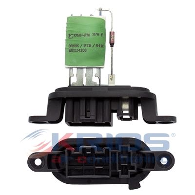 HOFFER K109094 Resistor, interior blower