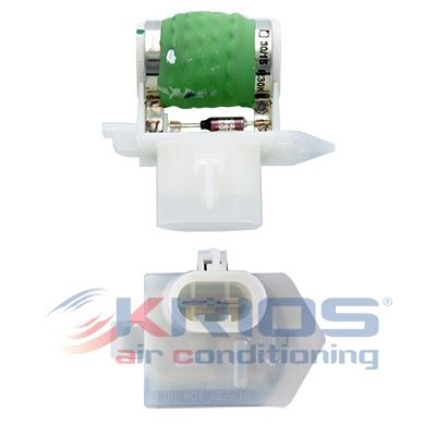 Series resistor, electric motor (radiator fan) HOFFER K109096