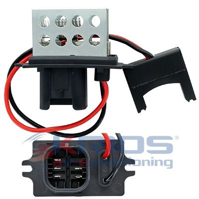 HOFFER K109145 Resistor, interior blower