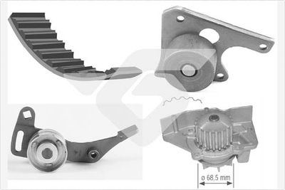 Water Pump & Timing Belt Kit HUTCHINSON KH 01WP12