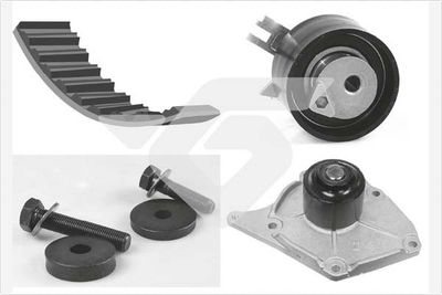 Water Pump & Timing Belt Kit HUTCHINSON KH 101WP45
