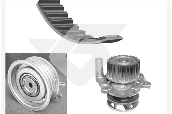 HUTCHINSON KH 125WP51 Water Pump & Timing Belt Kit