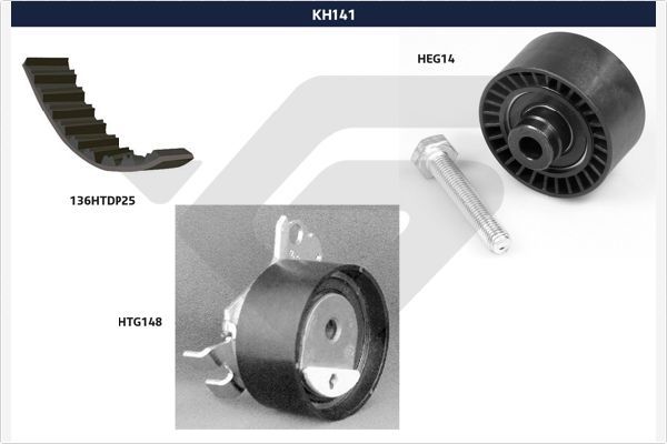 HUTCHINSON KH 141 Timing Belt Kit