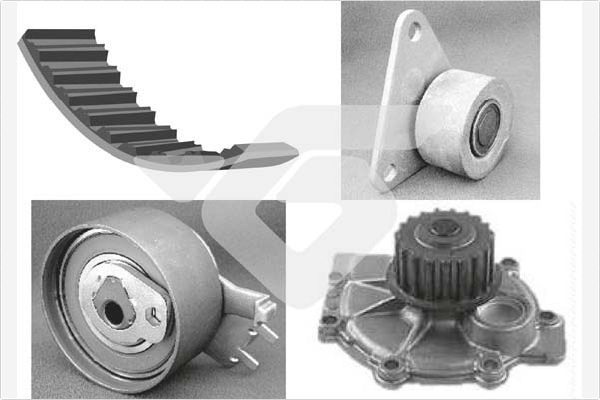 HUTCHINSON KH 154WP22 Water Pump & Timing Belt Kit