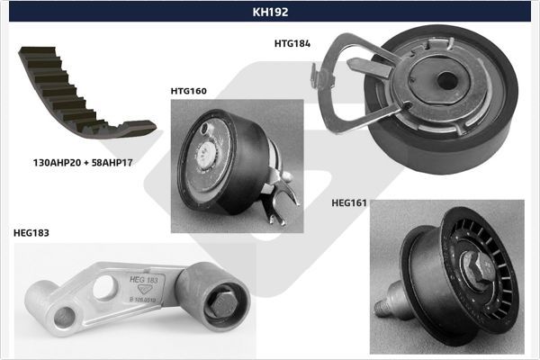 HUTCHINSON KH 192 Timing Belt Kit