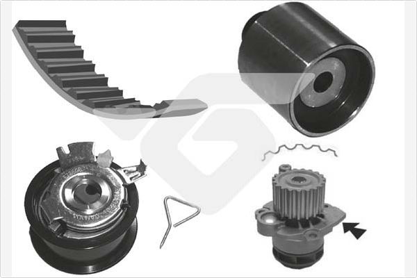 HUTCHINSON KH 194WP57 Water Pump & Timing Belt Kit