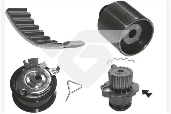 HUTCHINSON KH 194WP71 Water Pump & Timing Belt Kit