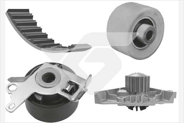 HUTCHINSON KH 227WP47 Water Pump & Timing Belt Kit