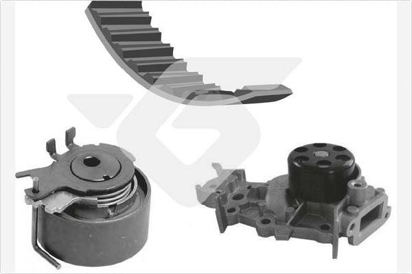 HUTCHINSON KH 236WP65 Water Pump & Timing Belt Kit