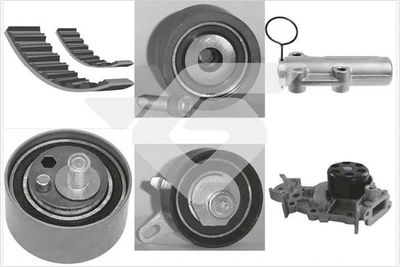 Water Pump & Timing Belt Kit HUTCHINSON KH 265WP69