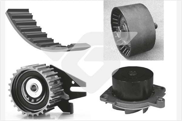 HUTCHINSON KH 274WP76 Water Pump & Timing Belt Kit