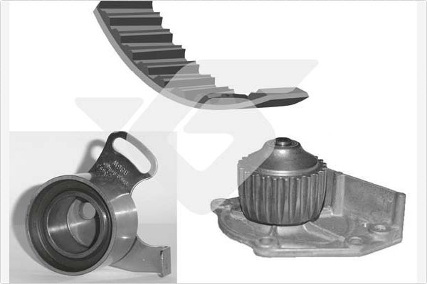 HUTCHINSON KH 280WP15 Water Pump & Timing Belt Kit