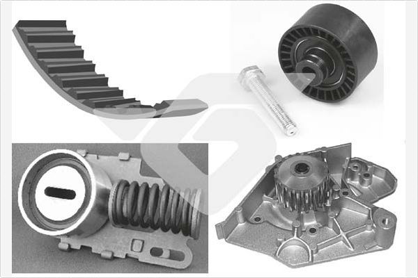HUTCHINSON KH 28WP18 Water Pump & Timing Belt Kit