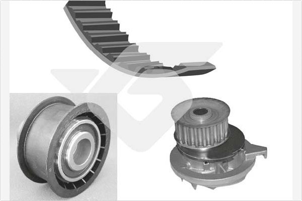 HUTCHINSON KH 30WP07 Water Pump & Timing Belt Kit