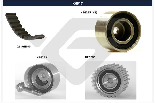 HUTCHINSON KH 317 Timing Belt Kit