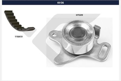 Timing Belt Kit HUTCHINSON KH 36