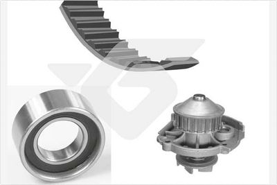 Water Pump & Timing Belt Kit HUTCHINSON KH 37WP23