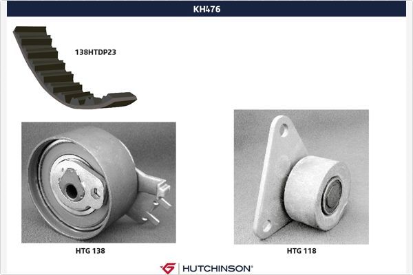 HUTCHINSON KH 476 Timing Belt Kit