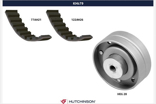 HUTCHINSON KH 479 Timing Belt Kit