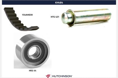 Timing Belt Kit HUTCHINSON KH 484