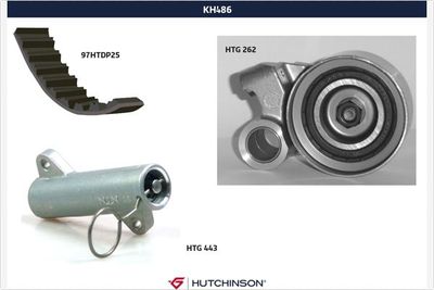 Timing Belt Kit HUTCHINSON KH 486