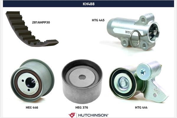 HUTCHINSON KH 488 Timing Belt Kit