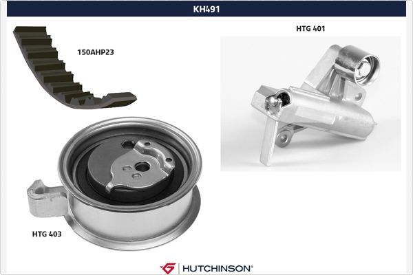 HUTCHINSON KH 491 Timing Belt Kit