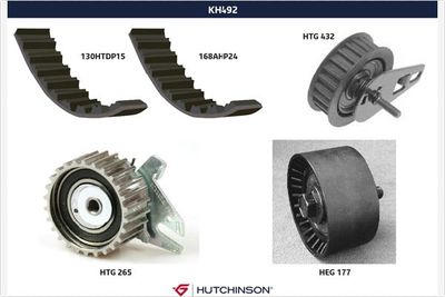 Timing Belt Kit HUTCHINSON KH 492