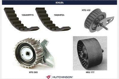 Timing Belt Kit HUTCHINSON KH 494
