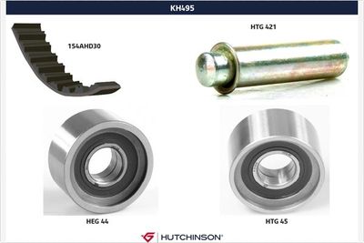 Timing Belt Kit HUTCHINSON KH 495