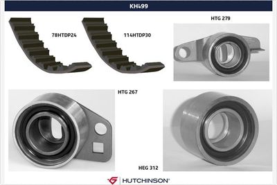 Timing Belt Kit HUTCHINSON KH 499
