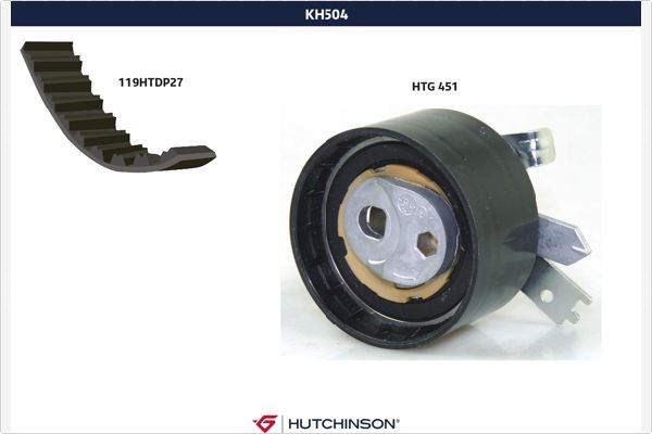 HUTCHINSON KH 504 Timing Belt Kit