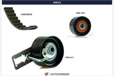Timing Belt Kit HUTCHINSON KH 513