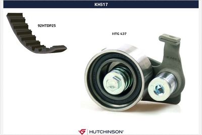 Timing Belt Kit HUTCHINSON KH 517