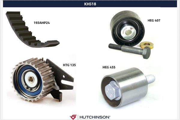 HUTCHINSON KH 518 Timing Belt Kit