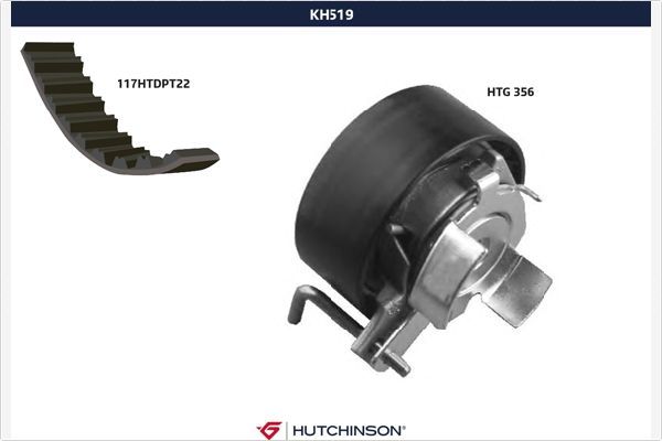 HUTCHINSON KH 519 Timing Belt Kit