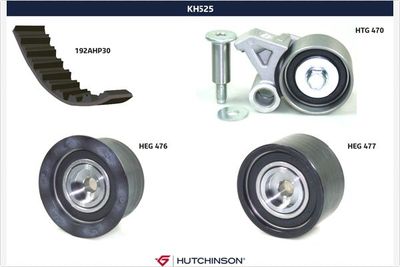 Timing Belt Kit HUTCHINSON KH 525