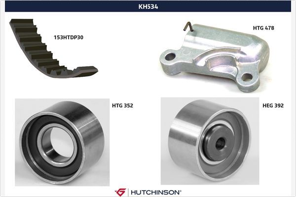 HUTCHINSON KH 534 Timing Belt Kit