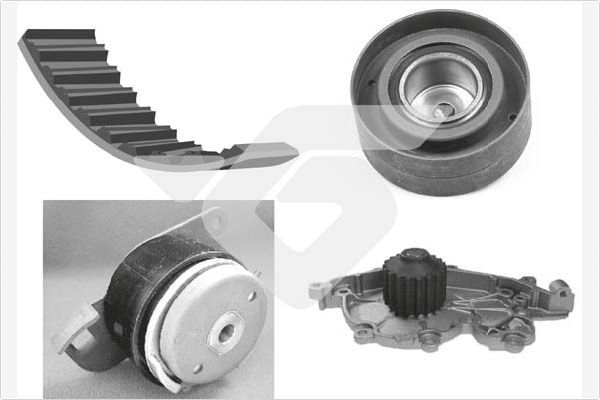 HUTCHINSON KH 55WP42 Water Pump & Timing Belt Kit