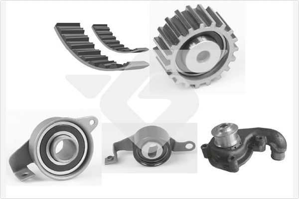 HUTCHINSON KH 64WP70 Water Pump & Timing Belt Kit