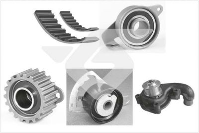 Water Pump & Timing Belt Kit HUTCHINSON KH 65WP70