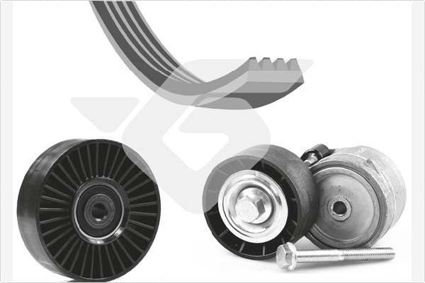 HUTCHINSON KHV 105 V-Ribbed Belt Set