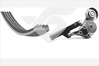 V-Ribbed Belt Set HUTCHINSON KHV 109