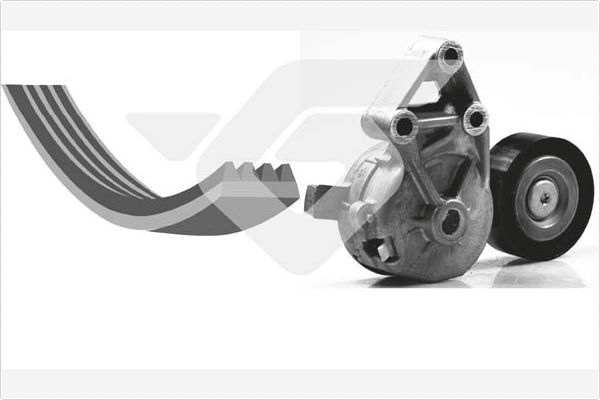 HUTCHINSON KHV 112 V-Ribbed Belt Set